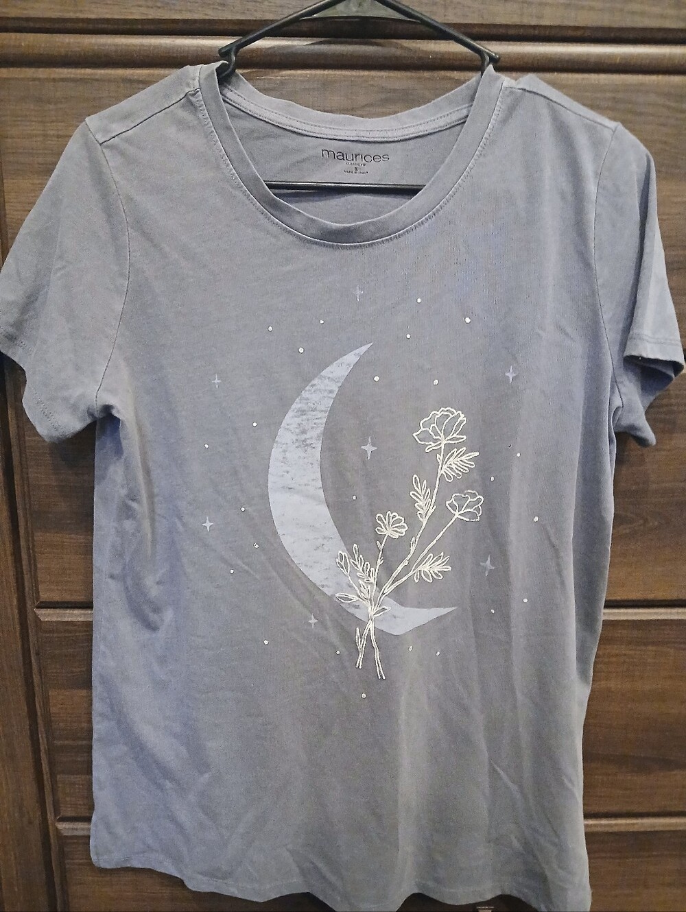 Maurices Classic Fit Moon Graphic Tee NWOT